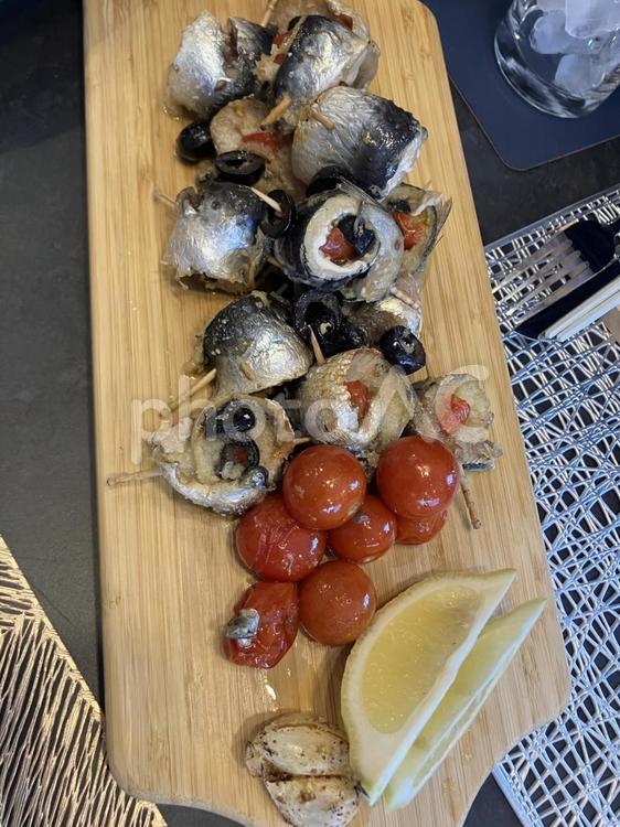 いわしのピンチョス 手作り,料理,おうちごはんの写真素材