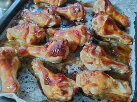 手羽元のオーブン焼き 手羽元のオーブン焼きの写真