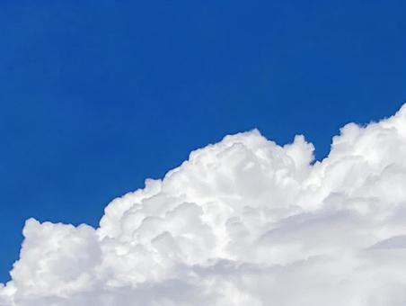 入道雲 入道雲 雲,自然,背景の写真素材
