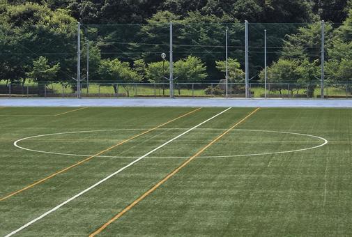 サッカー場 サッカー場,サッカー,グラウンドの写真素材