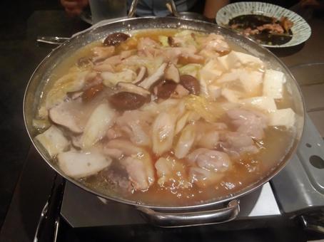 鶏鍋 鶏鍋 食べ物,食事,フードの写真素材