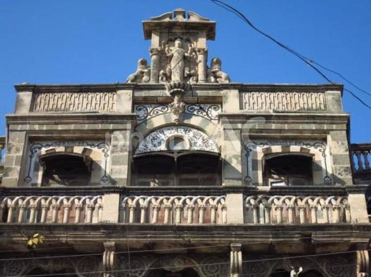 インド　パリタナの巡礼宿　5 パリタナ,インド,アジアの写真素材