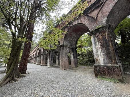 水路閣① 水路閣,南禅寺,京都の写真素材