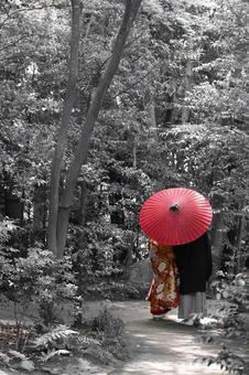 神前式 神前式 神前式,寒川神社,前撮りの写真素材