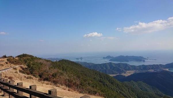 宮崎 鏡山 宮崎 鏡山 風景,鏡山,絶景の写真素材
