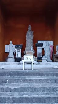 魚沼スカイライン護国観音像 護国観音苑,護国観音,魚沼スカイラインの写真素材