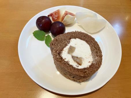 カフェのケーキセット カフェのケーキセット カフェ,喫茶店,ケーキセットの写真素材