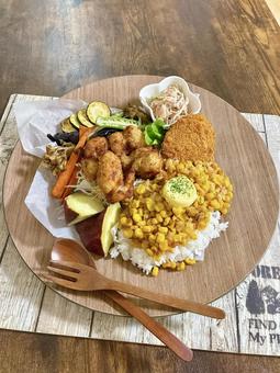 カフェ風ワンプレート カフェ風ワンプレートの写真