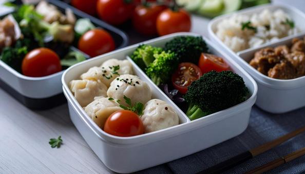 子供のお弁当 子供のお弁当の写真
