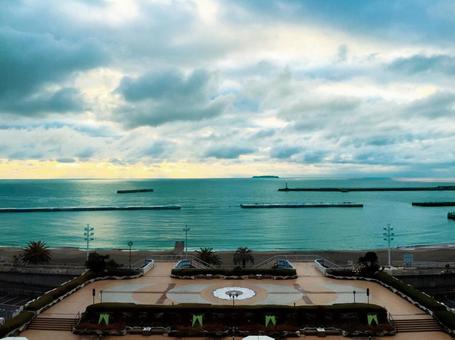 エメラルドグリーンの海 エメラルドグリーンの海の写真