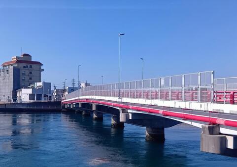 弁天橋（浜名湖） 弁天橋,弁天島,浜名湖の写真素材