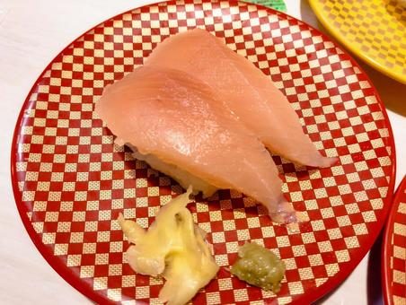 びんちょう びんちょう 寿司,びんちょうまぐろ,握り寿司の写真素材