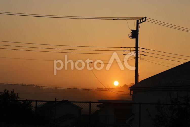 朝日 風景,朝日,美しいの写真素材
