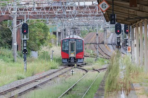 しなの鉄道 しなの鉄道 しなの鉄道,しなの色,小諸駅の写真素材