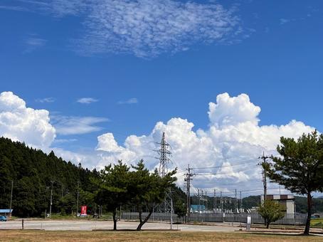 Photo, cloud cover, summer, sky, 