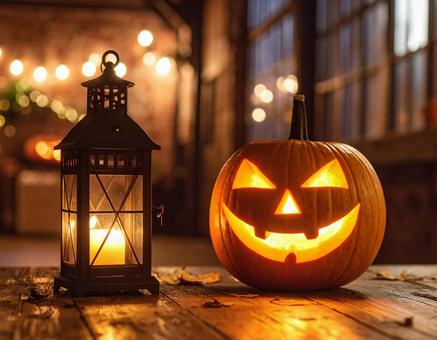ハロウィンのかぼちゃ ハロウィンのかぼちゃの写真