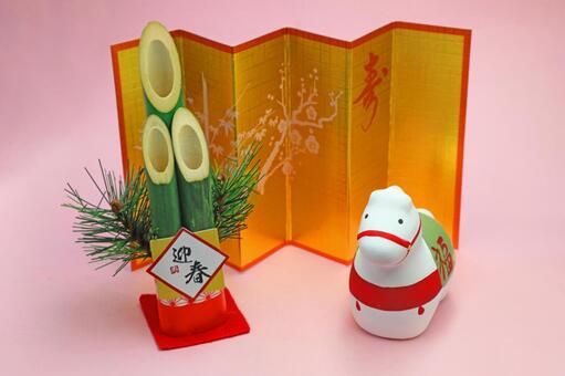 午年の正月のイメージ 1月,2026年,午年の写真素材