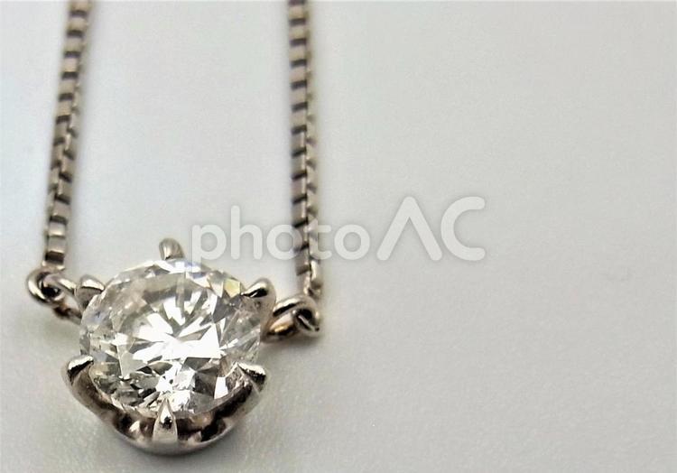 ダイヤモンドネックレス　貴金属　ジュエリー　イメージ2 ダイヤモンド,リング,ダイヤの写真素材