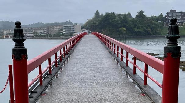 島方面 島方面 福浦橋,福浦島,海の写真素材