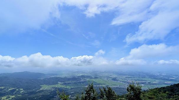 筑波山からの景色 筑波山からの景色の写真