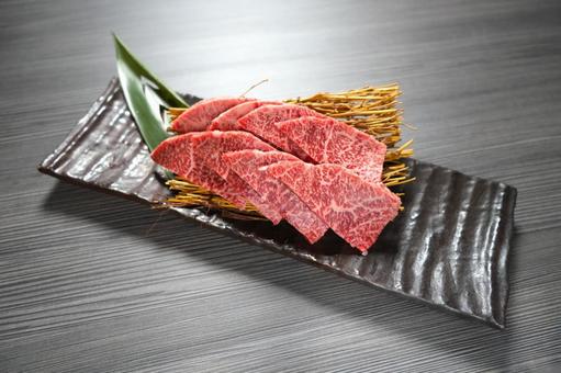 和牛 焼肉 シキンボ マクラ 黒毛和牛 焼肉,牛肉,肉の写真素材