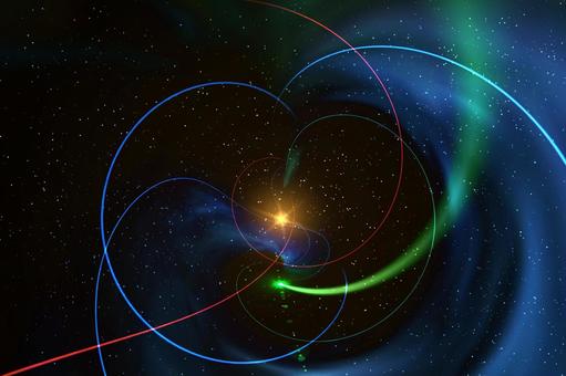 幻想的背景素材　超空間転移 背景画像,背景素材,壁紙の写真素材