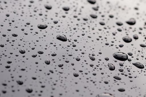 水玉 撥水加工 雨傘 防水加工 防水 水玉 撥水加工 雨傘 防水加工 防水 塗装,涙,梅雨の写真素材