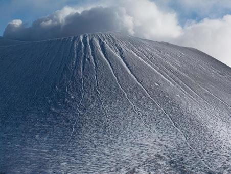 浅間山 浅間山 浅間山,火山,活火山の写真素材