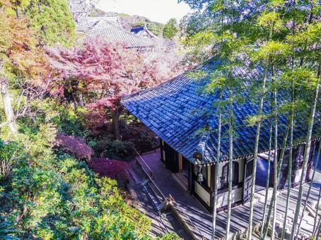【神奈川県】鎌倉市・長谷寺 長谷寺,経蔵,鎌倉市の写真素材