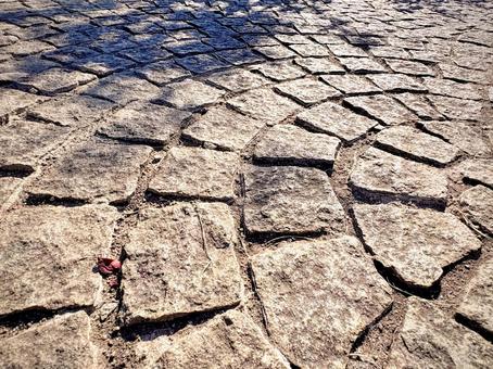 石畳 02 石畳,甃,石甃の写真素材