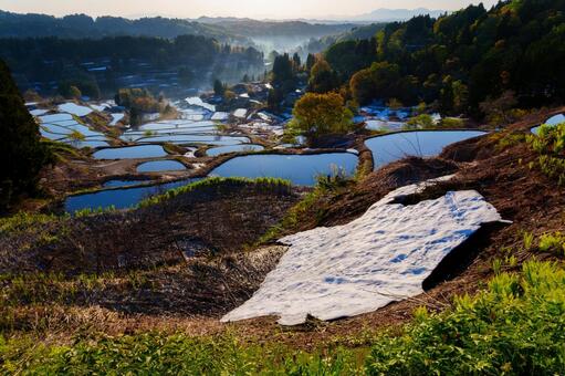 250508十日町市星峠 新潟県,十日町市,星峠の写真素材