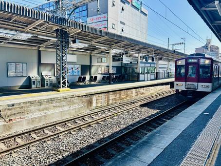 Kintetsu Nagano Line, Tondabayashi Station, JPG Kintetsu Nagano Line, Tondabayashi Station, JPG