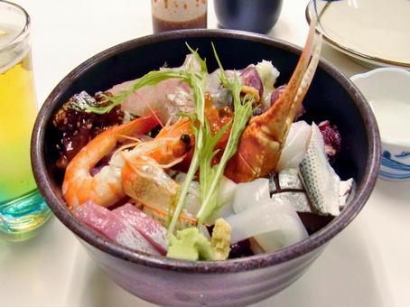 海鮮丼 海鮮丼の写真