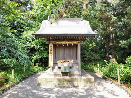 駿河国三之宮御穗神社の摂社、子安神社 駿河国三之宮御穗神社の摂社、子安神社の写真