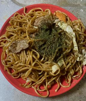 焼きそば 青のり 焼きそば 青のり 焼きそば,ソース焼きそば,青のりの写真素材