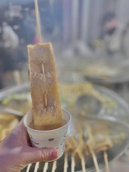 韓国おでん屋台 韓国,料理,おでんの写真素材