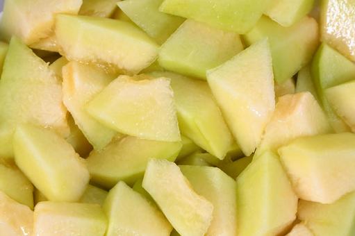 Photo, melon, niebieskie mięso, owoce, 