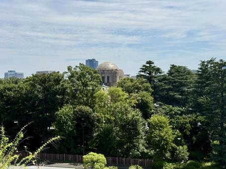 上から見た東京　新宿区の摩天楼 ビル街,新宿区,昼間の写真素材