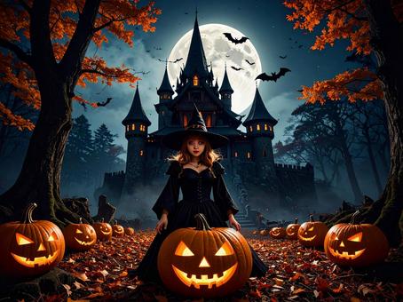 ハロウィンの写真