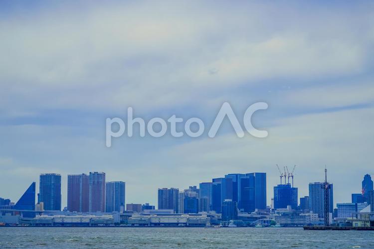 東京のビル群のイメージ 東京,風景,都市の写真素材