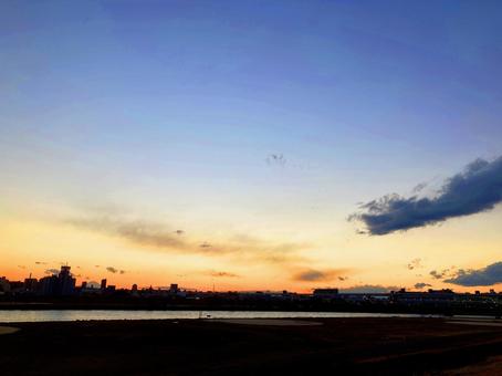 夕焼け 夕焼けの写真