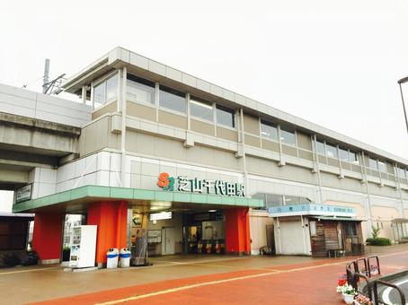 芝山鉄道の芝山千代田駅 千葉,千葉県,鉄道の写真素材