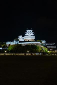 【兵庫】姫路城の風景 兵庫,姫路,姫路駅の写真素材