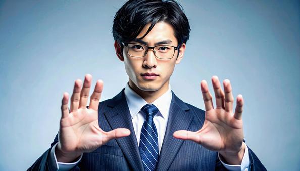 眼鏡をかけた知的で真面目そうな若い男性 眼鏡をかけた知的で真面目そうな若い男性の写真