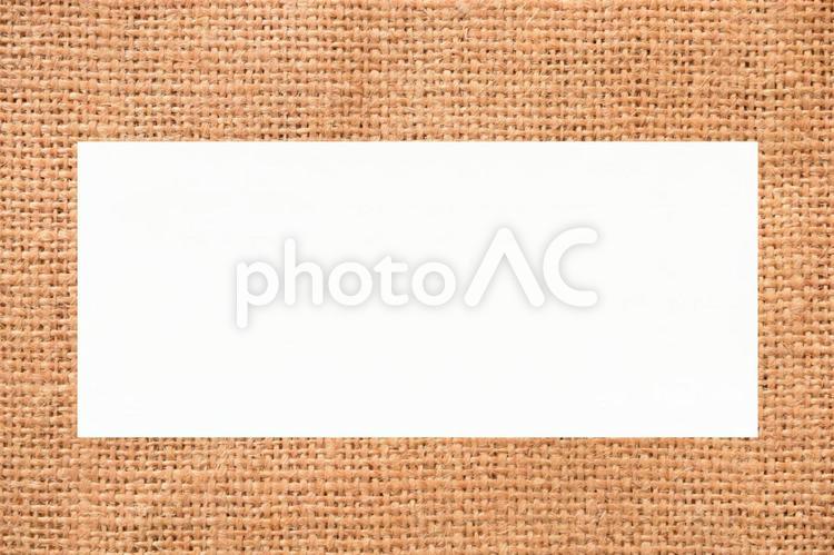 麻、布、生地、フレーム 麻,布,麻布の写真素材