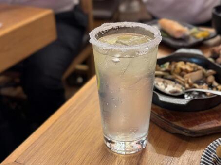 塩レモンサワー レモンサワー,塩レモンサワー,レモンの写真素材