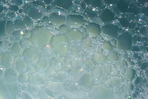 水面に浮かぶ泡 泡イメージ,泡,バブルの写真素材
