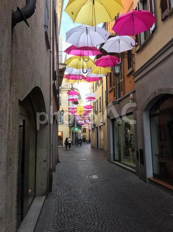 イタリアの石畳 イタリア,旅行,おしゃれの写真素材