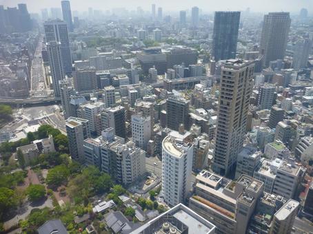 東京タワーからの眺め4 東京タワーからの眺め4の写真