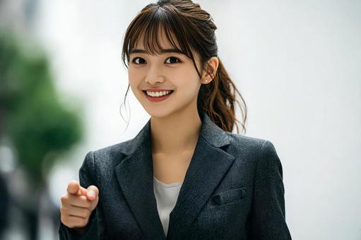 若いビジネス女性のイメージ 若いビジネス女性のイメージの写真